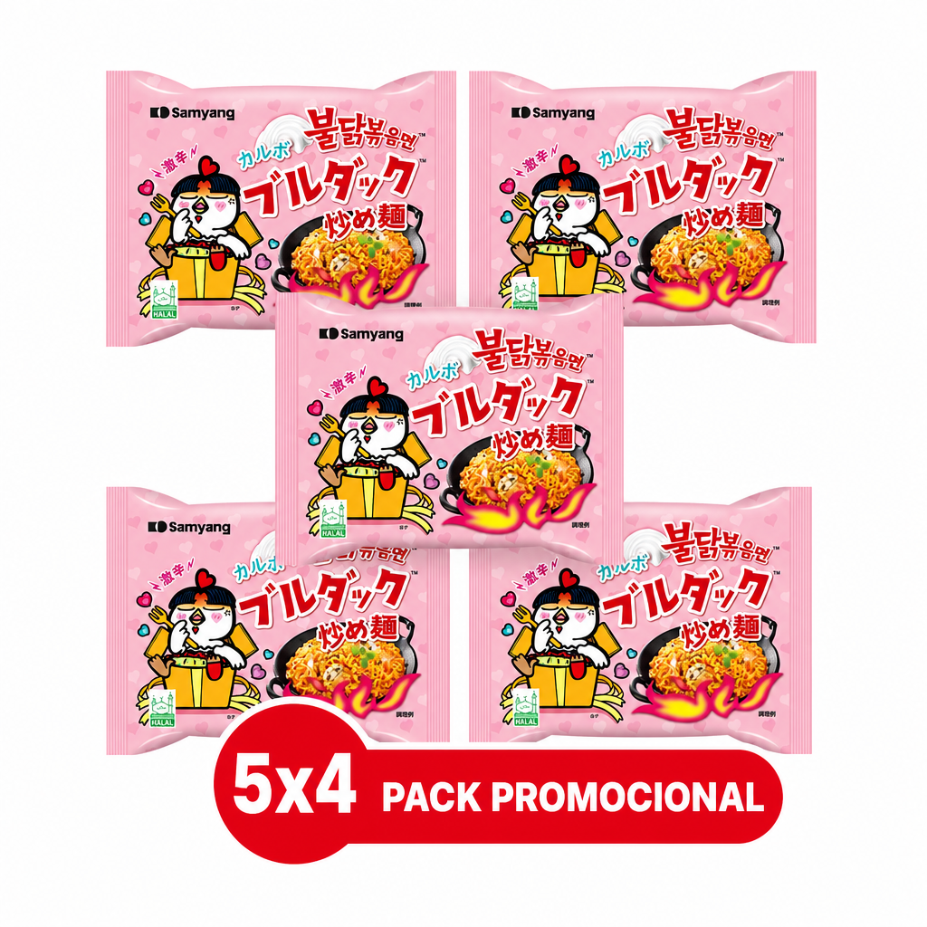 Set 5x Ramen Carbo Buldak (pagas 4, llevas 5)