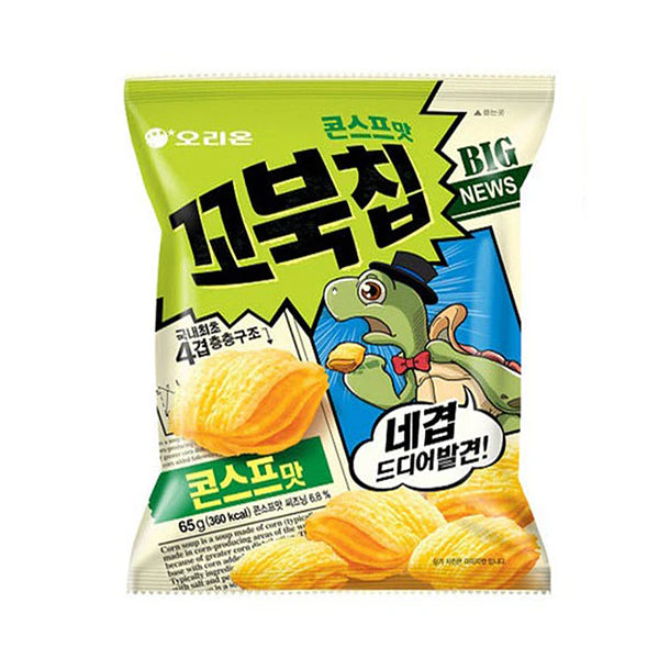Snack Orion Kkobukchip Corn Soup