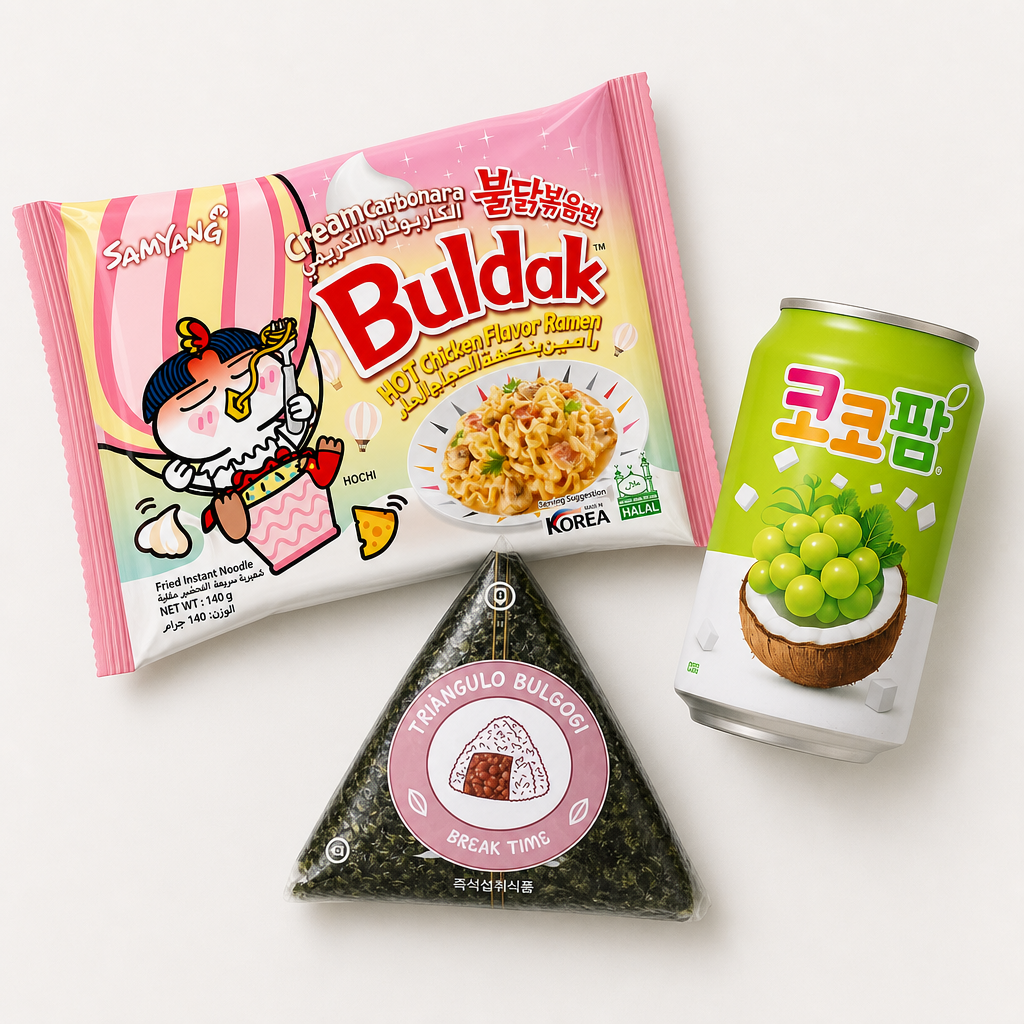 Set Ramen + Onigiri + Bebida