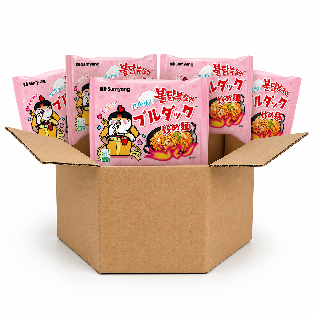 Pack 5x Ramen Carbo Buldak