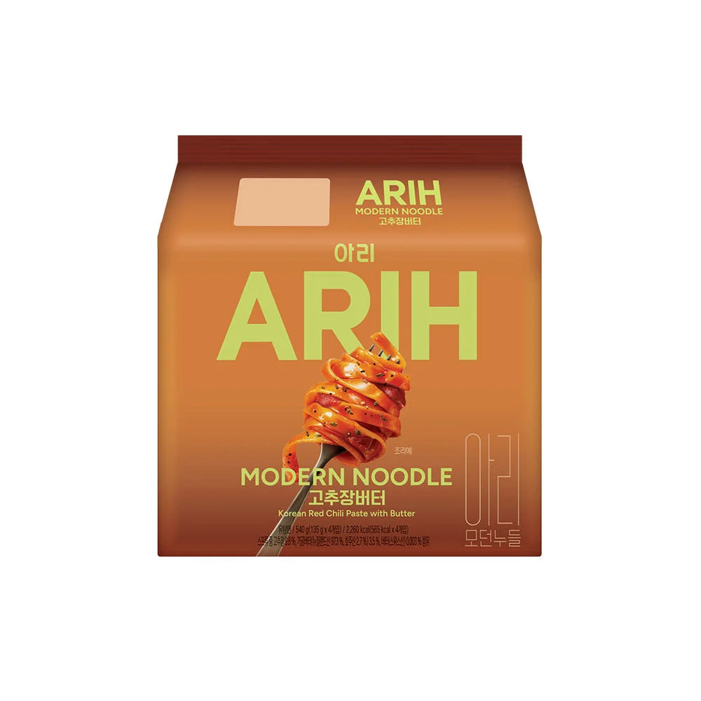 ARIH Ramyeon Sabor Salsa de Aji Gochujang y Mantequilla