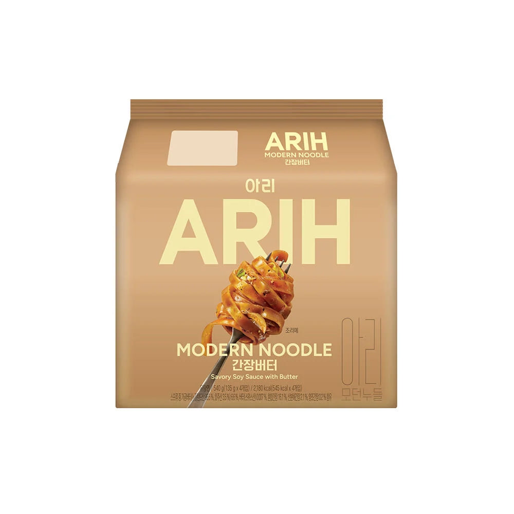 ARIH Ramyeon Sabor Salsa de Soya y Mantequilla
